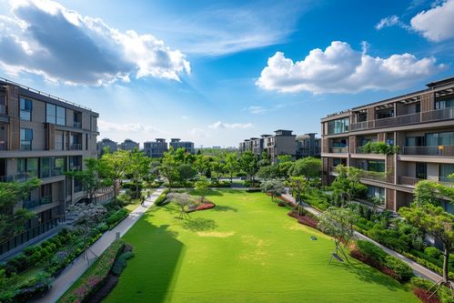 商品房住宅建筑景觀效果圖攝影圖資源下載指南